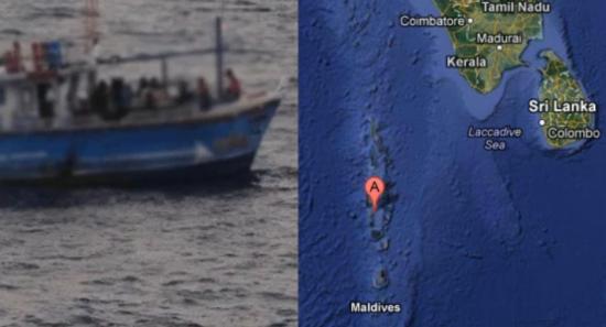 Fishermen Taken to Maldives Mainland